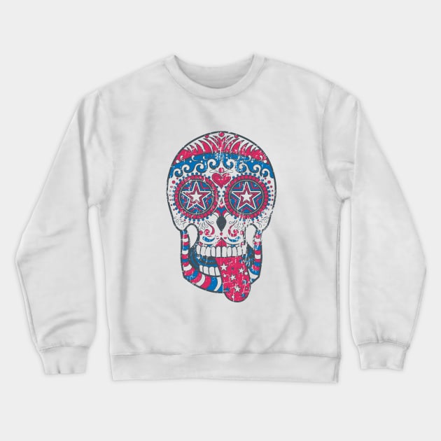 MEXICAN SKULL - DAY OF THE DEAD Crewneck Sweatshirt by CliffordHayes